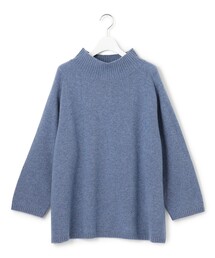 【WOMEN】ウールカシミヤ ハイネックニット