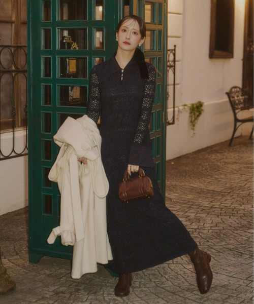 Olu. オルドット　クラシカルレースワンピース クラシカルレースワンピース（ワンピース）｜Olu.（オルドット）の