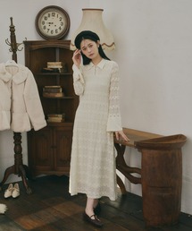 クラシカルレースワンピース