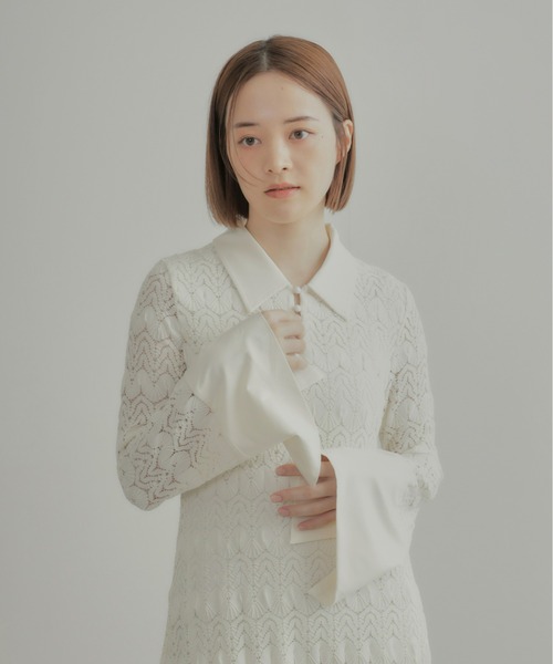 Olu. クラシカルレースワンピース ブラック Olu.（オルドット）の「クラシカルレースワンピース（ワンピース