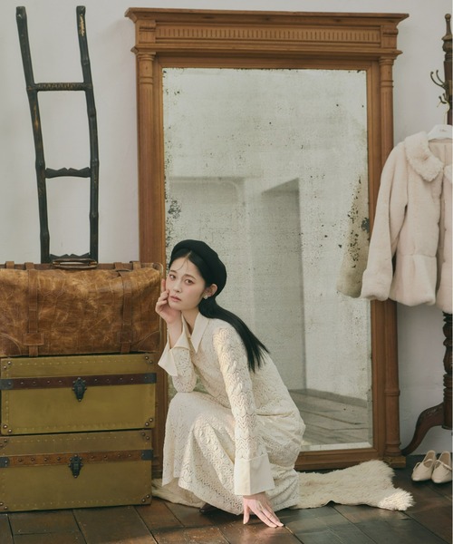 クラシカルレースワンピース（ワンピース）｜Olu.（オルドット