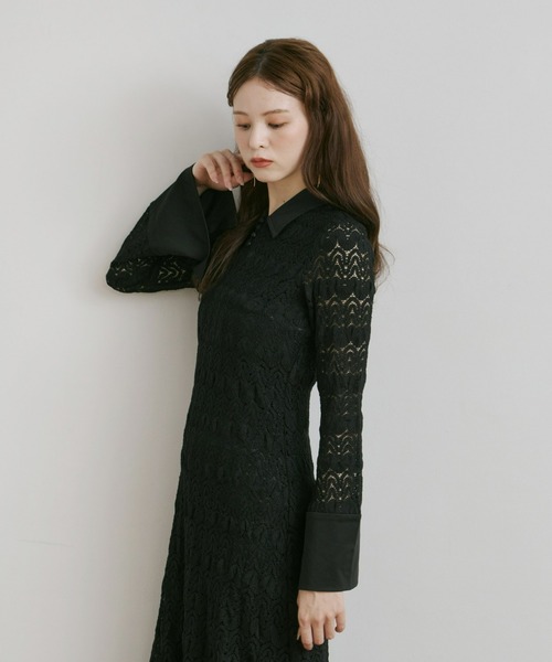 Olu.（オルドット）の「クラシカルレースワンピース（ワンピース