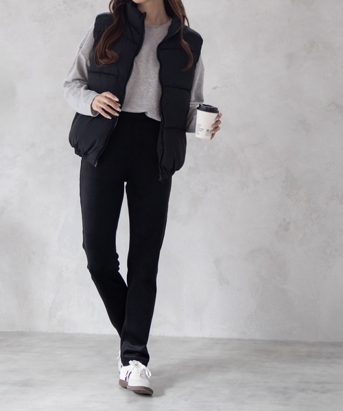 nAvy 温℃ あったか 裏ベロアスリムパンツ（その他パンツ）｜NAVY