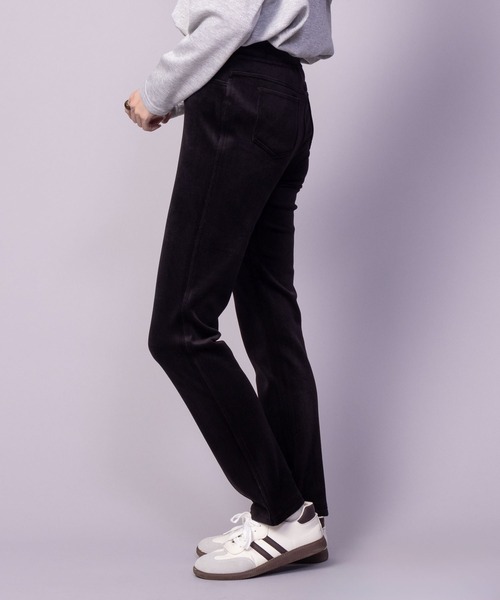 NAVY（ネイビー）の「nAvy 温℃ あったか 裏ベロアスリムパンツ（その他パンツ・レディース・ブラウン/ブラック・M/L）」の21枚目の写真
