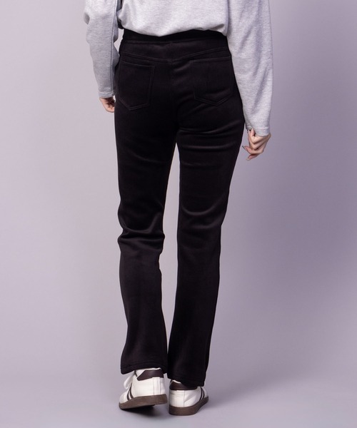 BLACKPINK ベロアロングパンツ（NAVY）Mサイズ BLACKPINK ベロアロングパンツ（NAVY）L - メルカリ