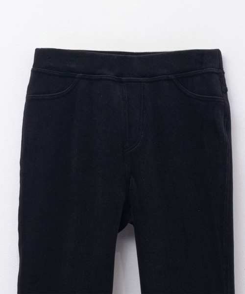 NAVY（ネイビー）の「nAvy 温℃ あったか 裏ベロアスリムパンツ（その他パンツ・レディース・ブラウン/ブラック・M/L）」の8枚目の写真