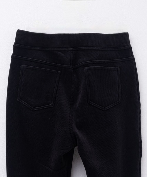 NAVY（ネイビー）の「nAvy 温℃ あったか 裏ベロアスリムパンツ（その他パンツ・レディース・ブラウン/ブラック・M/L）」の9枚目の写真