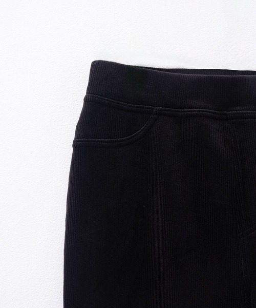 NAVY（ネイビー）の「nAvy 温℃ あったか 裏ベロアスリムパンツ（その他パンツ・レディース・ブラウン/ブラック・M/L）」の10枚目の写真