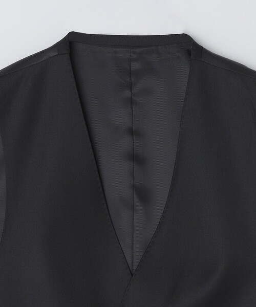SHIPS(シップス)の「SHIPS: LORO PIANA FABRIC オーストラリス 無地 ベスト(ベスト・メンズ・ネイビー/ブラック・LARGE/MEDIUM/SMALL/X-LARGE)」の13枚目の写真
