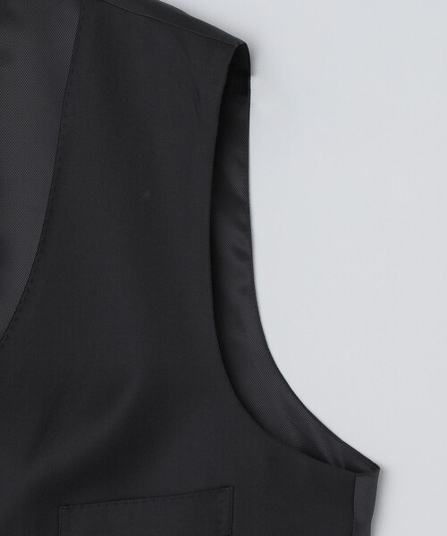 SHIPS(シップス)の「SHIPS: LORO PIANA FABRIC オーストラリス 無地 ベスト(ベスト・メンズ・ネイビー/ブラック・LARGE/MEDIUM/SMALL/X-LARGE)」の12枚目の写真