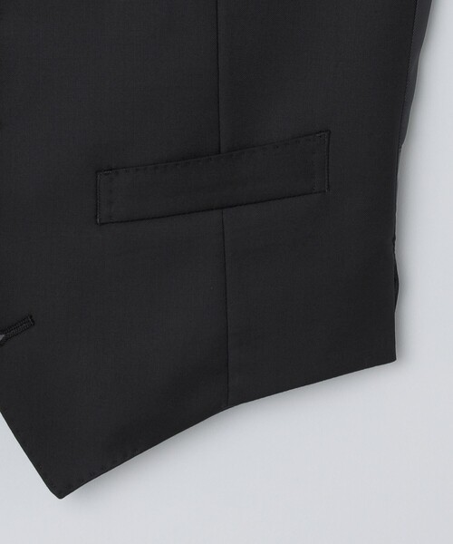 SHIPS(シップス)の「SHIPS: LORO PIANA FABRIC オーストラリス 無地 ベスト(ベスト・メンズ・ネイビー/ブラック・LARGE/MEDIUM/SMALL/X-LARGE)」の11枚目の写真