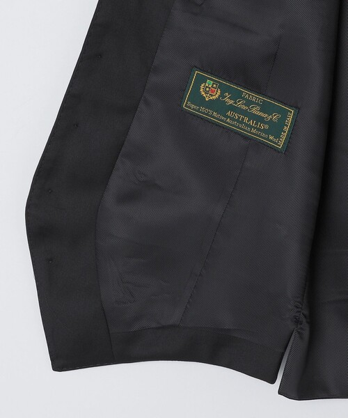 SHIPS(シップス)の「SHIPS: LORO PIANA FABRIC オーストラリス 無地 ベスト(ベスト・メンズ・ネイビー/ブラック・LARGE/MEDIUM/SMALL/X-LARGE)」の10枚目の写真
