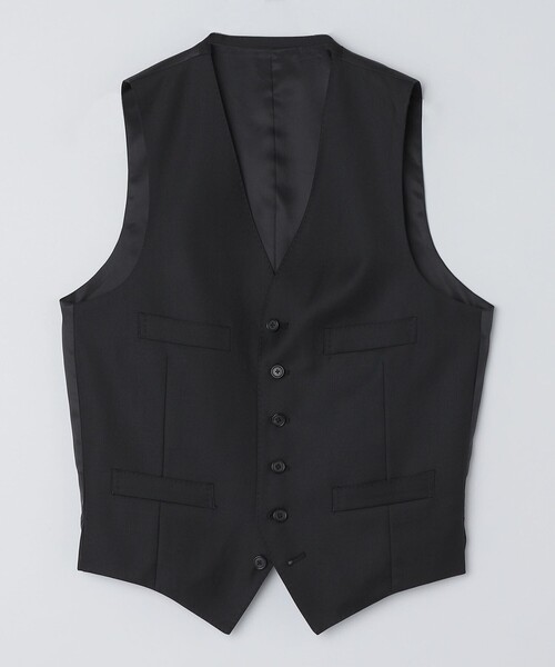 SHIPS: LORO PIANA FABRIC オーストラリス 無地 ベスト（ベスト