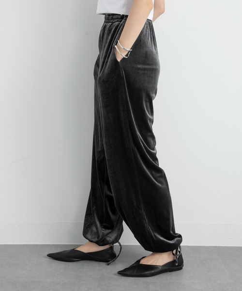 セール】【vieux by MAISON BREEZE】イージーベロアパンツ Easy velour