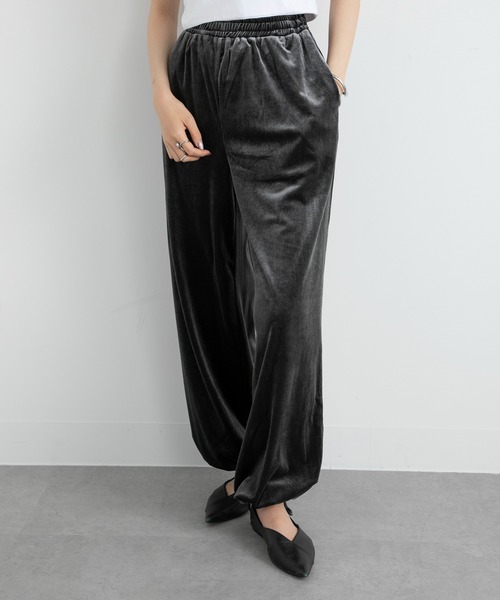 完売！liten リテン Velour easy pants ベロアパンツ2