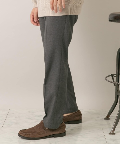 URBAN RESEARCH ROSSO MEN(アーバンリサーチロッソメン)の「『セットアップ対応』『XLサイズあり』クラシックT/Rスラックス(その他パンツ・メンズ・グレー/ブラック・MEDIUM/LARGE/X-LARGE)」の3枚目の写真