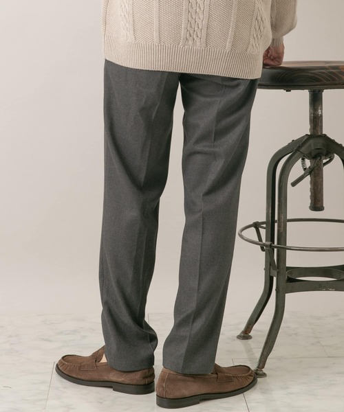 URBAN RESEARCH ROSSO MEN(アーバンリサーチロッソメン)の「『セットアップ対応』『XLサイズあり』クラシックT/Rスラックス(その他パンツ・メンズ・グレー/ブラック・MEDIUM/LARGE/X-LARGE)」の4枚目の写真