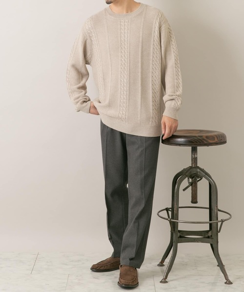 URBAN RESEARCH ROSSO MEN(アーバンリサーチロッソメン)の「『セットアップ対応』『XLサイズあり』クラシックT/Rスラックス(その他パンツ・メンズ・グレー/ブラック・MEDIUM/LARGE/X-LARGE)」の5枚目の写真