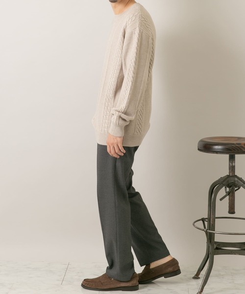 URBAN RESEARCH ROSSO MEN(アーバンリサーチロッソメン)の「『セットアップ対応』『XLサイズあり』クラシックT/Rスラックス(その他パンツ・メンズ・グレー/ブラック・MEDIUM/LARGE/X-LARGE)」の6枚目の写真