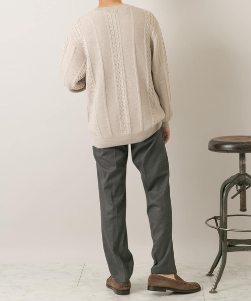 URBAN RESEARCH ROSSO MEN(アーバンリサーチロッソメン)の「『セットアップ対応』『XLサイズあり』クラシックT/Rスラックス(その他パンツ・メンズ・グレー/ブラック・MEDIUM/LARGE/X-LARGE)」の7枚目の写真