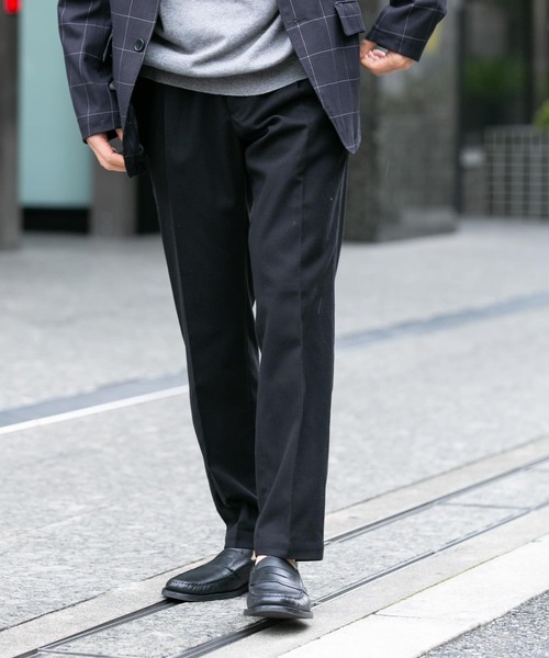 URBAN RESEARCH ROSSO MEN(アーバンリサーチロッソメン)の「『セットアップ対応』『XLサイズあり』クラシックT/Rスラックス(その他パンツ・メンズ・グレー/ブラック・MEDIUM/LARGE/X-LARGE)」の8枚目の写真
