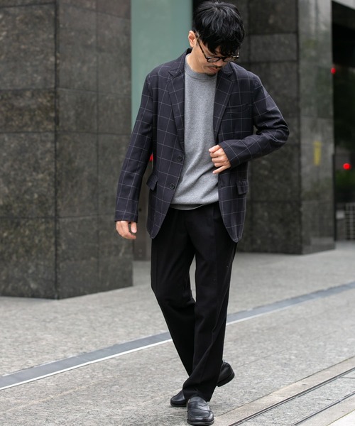 URBAN RESEARCH ROSSO MEN(アーバンリサーチロッソメン)の「『セットアップ対応』『XLサイズあり』クラシックT/Rスラックス(その他パンツ・メンズ・グレー/ブラック・MEDIUM/LARGE/X-LARGE)」の11枚目の写真