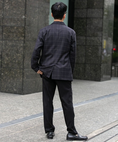 URBAN RESEARCH ROSSO MEN(アーバンリサーチロッソメン)の「『セットアップ対応』『XLサイズあり』クラシックT/Rスラックス(その他パンツ・メンズ・グレー/ブラック・MEDIUM/LARGE/X-LARGE)」の13枚目の写真