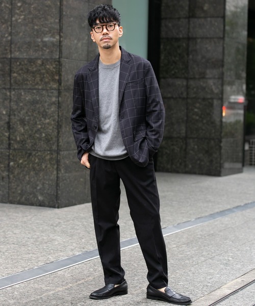 URBAN RESEARCH ROSSO MEN(アーバンリサーチロッソメン)の「『セットアップ対応』『XLサイズあり』クラシックT/Rスラックス(その他パンツ・メンズ・グレー/ブラック・MEDIUM/LARGE/X-LARGE)」の15枚目の写真