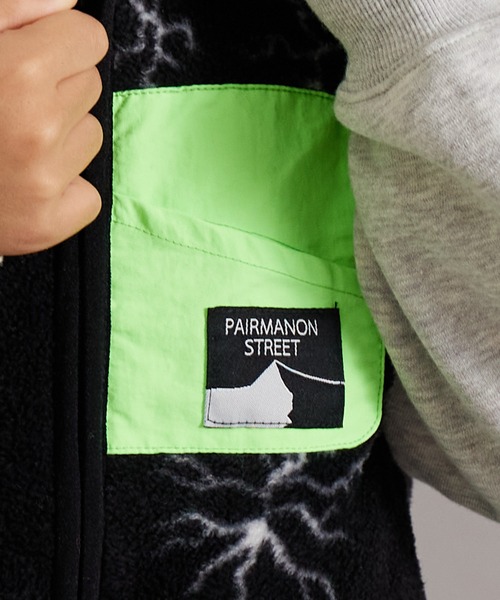 PAIRMANON STREET（ペアマノンストリート）の「【PAIRMANON STREET】マイクロフリース 無地 クレイジー 配色 ベスト（ベスト・キッズ・ベージュ/グリーン系その他/ベージュ系その他/ブラック系その他/ブラック/ブルー・100/120/150/160/140/90/130/110）」の22枚目の写真