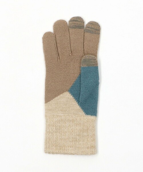 EVOLG（エヴォログ）の「＜EVOLG＞CRACKED グローブ -タッチスクリーン対応-（手袋・メンズ・ベージュ・FREE）」の6枚目の写真