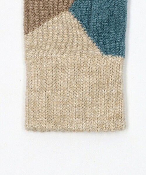 EVOLG（エヴォログ）の「＜EVOLG＞CRACKED グローブ -タッチスクリーン対応-（手袋・メンズ・ベージュ・FREE）」の8枚目の写真