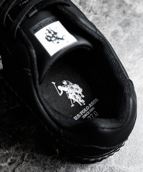 U.S. POLO ASSN. ユーエスポロアッスン 厚底ボリュームソールレースアップスニーカー（スニーカー）｜U.S. POLO ASSN.（ユーエスポロアッスン）