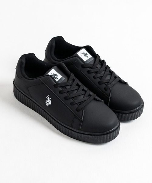 U.S. POLO ASSN. ユーエスポロアッスン 厚底ボリュームソールレースアップスニーカー（スニーカー）｜U.S. POLO ASSN.（ユーエスポロアッスン）