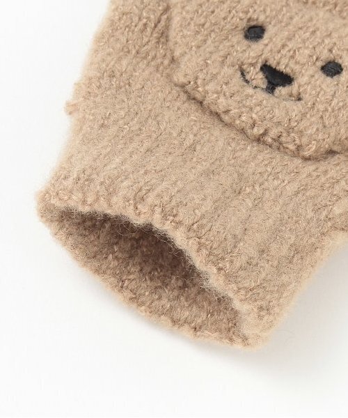 petit main（プティマイン）の「モチーフミトン（手袋・キッズ・ライトピンク/モカ/レッド/ライトグリーン・FREE）」の9枚目の写真