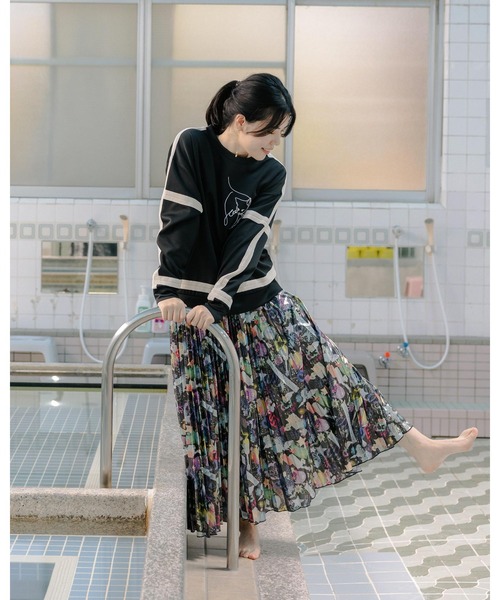 ScoLar（スカラー）の「143681：POP柄・レトロ柄・花コラージュ