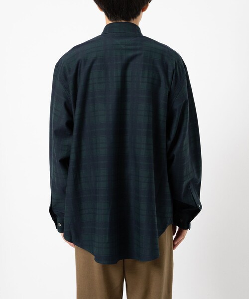 KANEMASA PHIL.(カネマサフィル)の「【KANEMASA PHIL./カネマサフィル】Check Jersey Shirt(シャツ/ブラウス・メンズ・ベージュ/グリーン・S/M)」の16枚目の写真