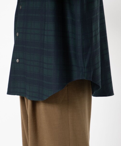 KANEMASA PHIL.(カネマサフィル)の「【KANEMASA PHIL./カネマサフィル】Check Jersey Shirt(シャツ/ブラウス・メンズ・ベージュ/グリーン・S/M)」の22枚目の写真