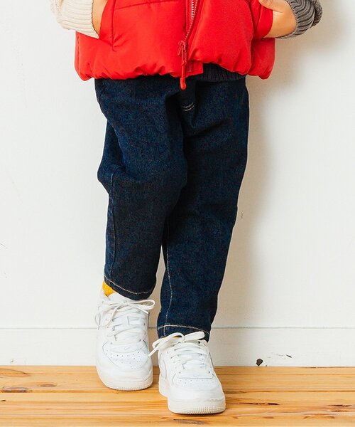 BREEZE(ブリーズ)の「【WEB限定】あったかクライミングテーパードパンツ(その他パンツ・キッズ・サックスブルー/ブルー/ネイビー/ブラック・90/80/100/130/110/120/140/150)」の3枚目の写真
