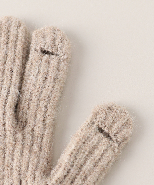 JOINT WORKS(ジョイントワークス)の「Casselini/キャセリーニ ロングニットグローブ(手袋・レディース・ベージュ/ピンク/グリーン/イエロー・FREE)」の8枚目の写真