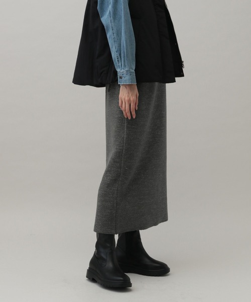 セール】MATINEE LINE/接結ラメニットスカート/149905（スカート