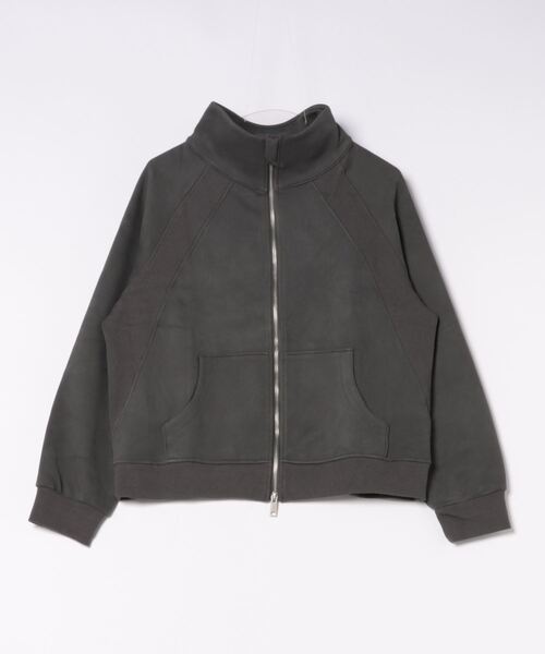 aimoha（アイモハ）の「ハイネックダブルジップスウェットジャケット (LV)（スウェット・レディース・ピンク/ダークグレー/ライトベージュ/グレイッシュベージュ/ダークベージュ・MEDIUM/LARGE/X-LARGE）」の13枚目の写真