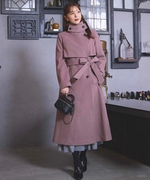 SWINGLE/Super100'sウールビーバースタンドカラーコート　Mサイズ SWINGLE（スウィングル）の「Super100'sウールビーバースタンドカラー