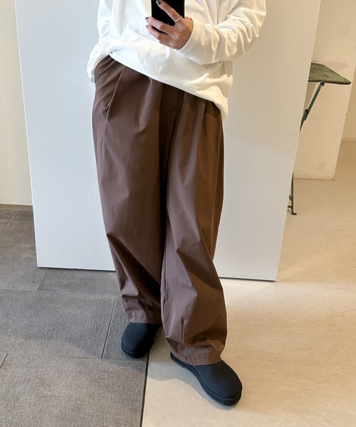 新色追加】タックバルーンワイドパンツ（その他パンツ）｜select MOCA