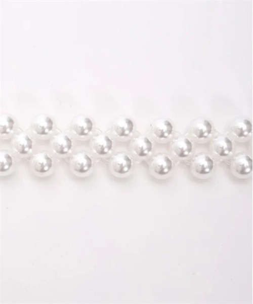 axes femme（アクシーズファム）の「スノークリスタルパールベルト（ベルト・レディース・シルバー/ホワイト・FREE）」の14枚目の写真