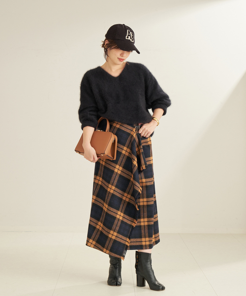 セール】Fur V Nuance プルオーバー（ニット/セーター）｜Plage