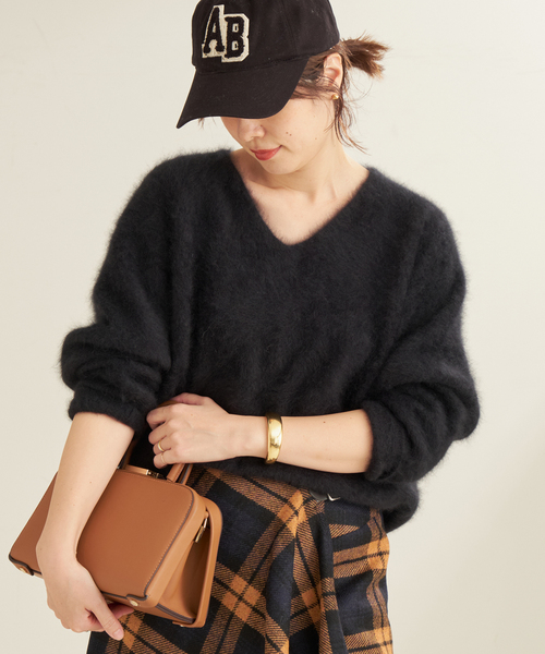 セール】Fur V Nuance プルオーバー（ニット/セーター）｜Plage