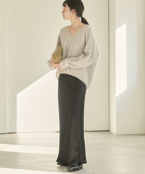 セール】Fur V Nuance プルオーバー（ニット/セーター）｜Plage