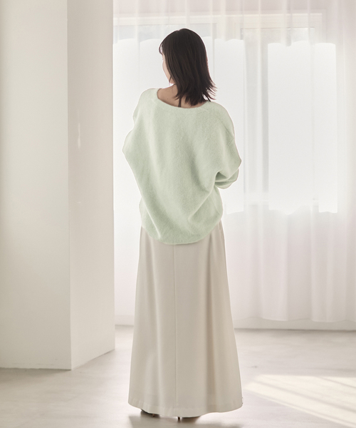 新品　plage Fur Nuance プルオーバー セール】Fur V Nuance プルオーバー（ニット/セーター）｜Plage
