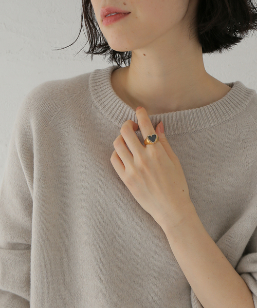 FRAMeWORK(フレームワーク)の「PREEK/プリーク DIAMOND HEART STONE リング(リング・レディース・ゴールド・15 /13)」の6枚目の写真