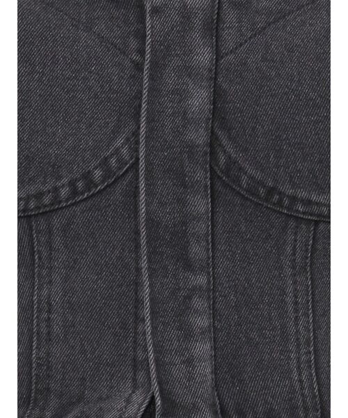 【SET UP対応】ガーターデニムビスチェ（その他トップス）｜MURUA（ムルーア）